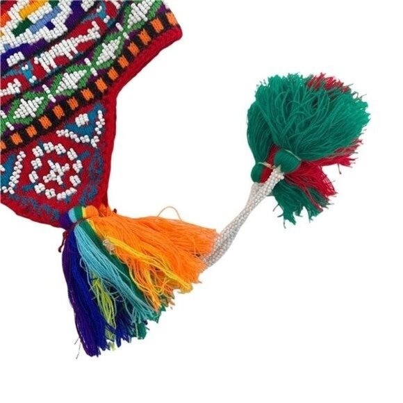 Handmade Peruvian Artisanal Beaded Chullo Hat